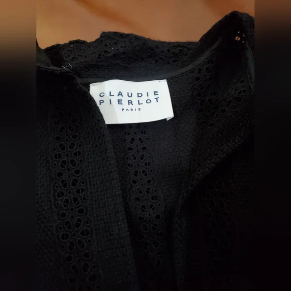 Claudie Pierlot french dress adorable brand new FR 36 US 4 oversized - Picture 6 of 8